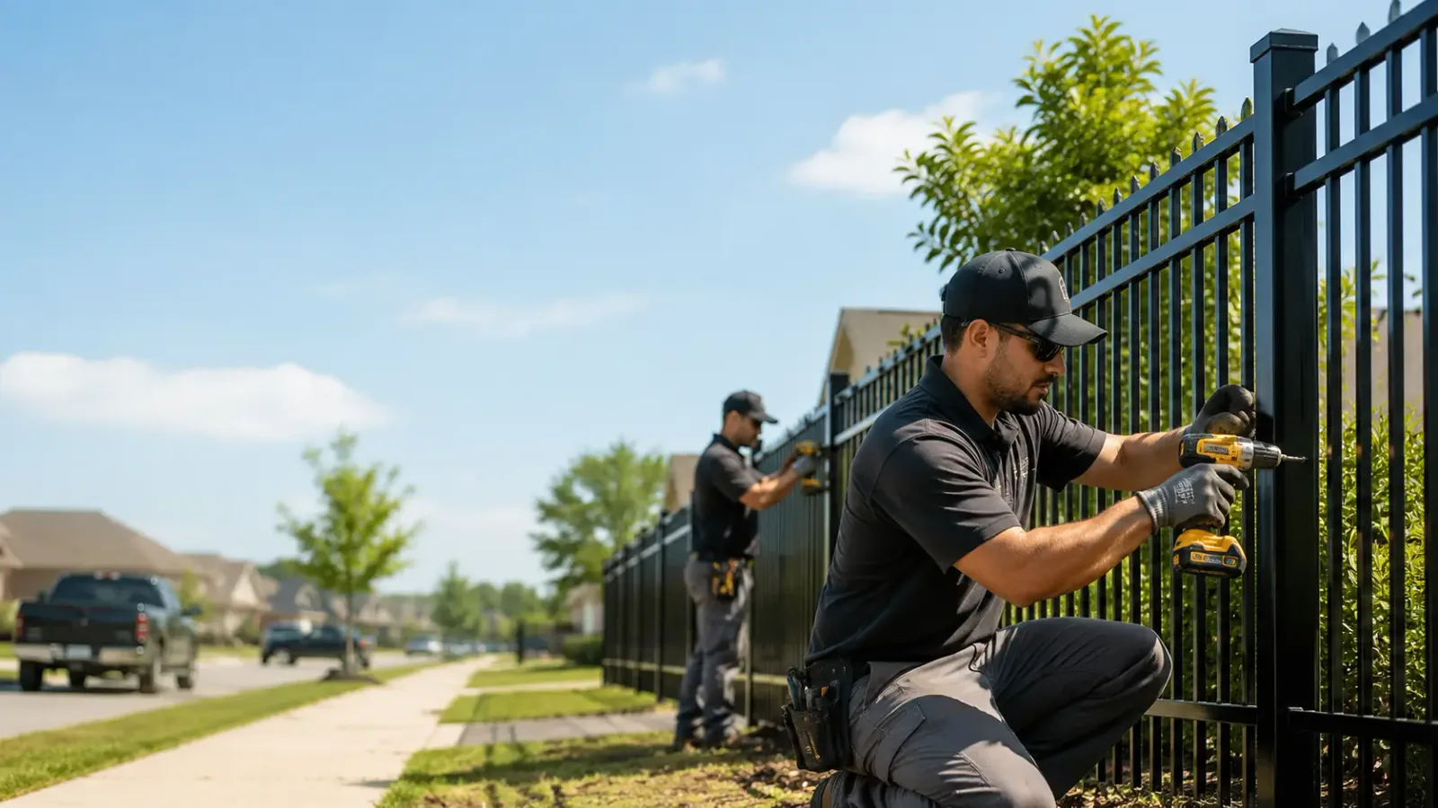 Metal Fence Installation in Wahkiacus, WA